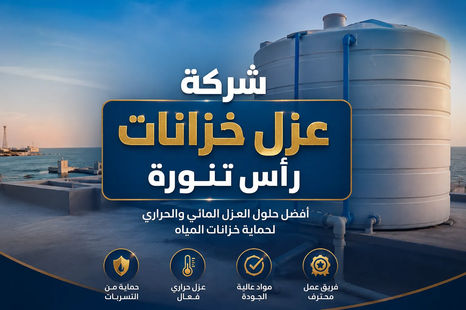 شركه عزل خزانات راس تنوره