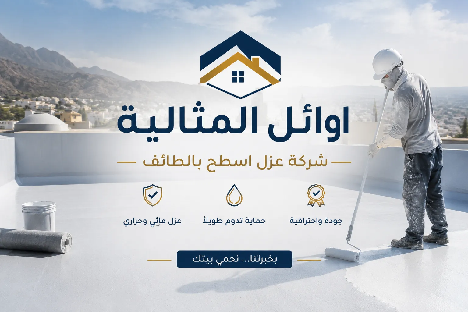 شركة عزل اسطح بالطائف