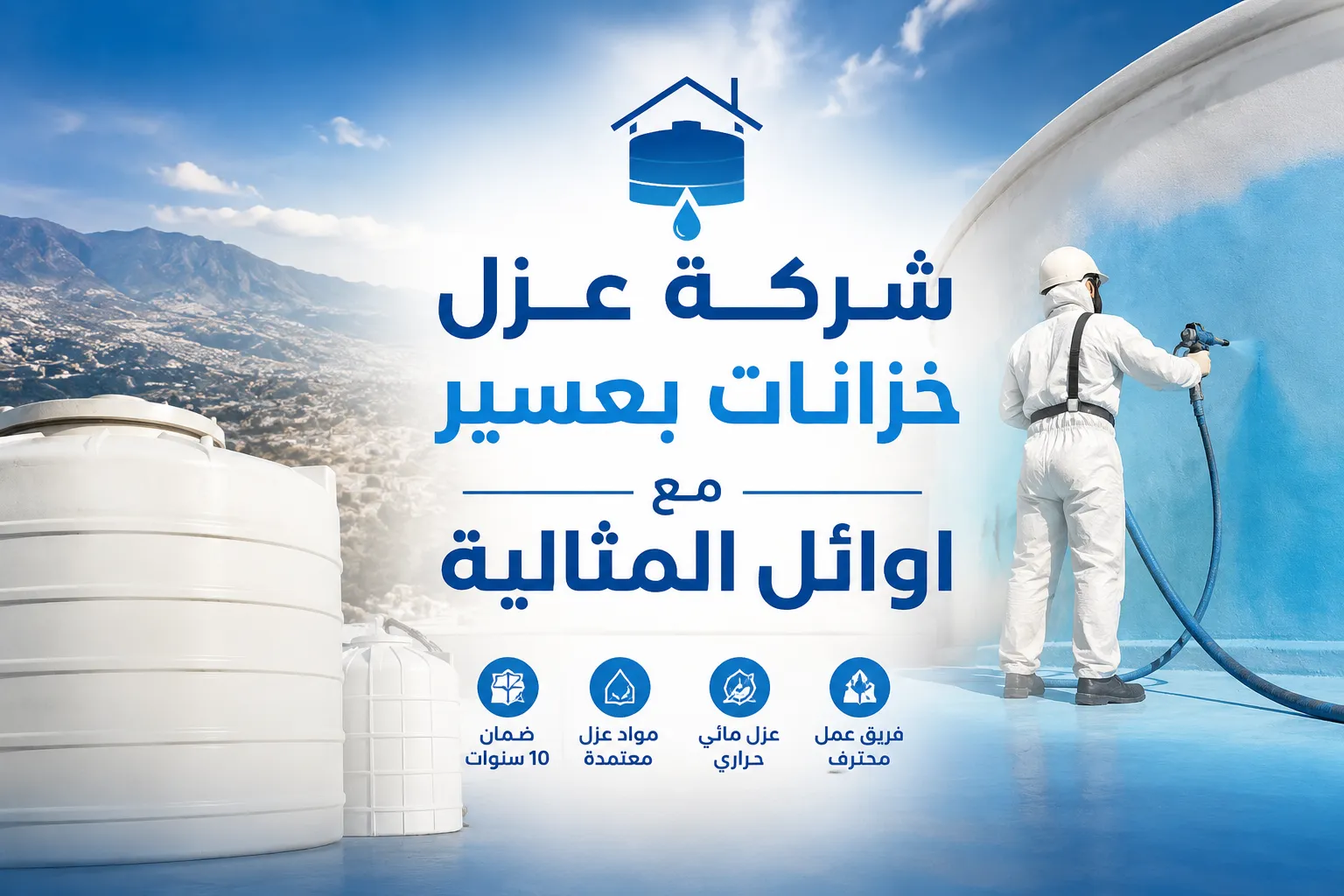 شركة عزل خزانات بعسير