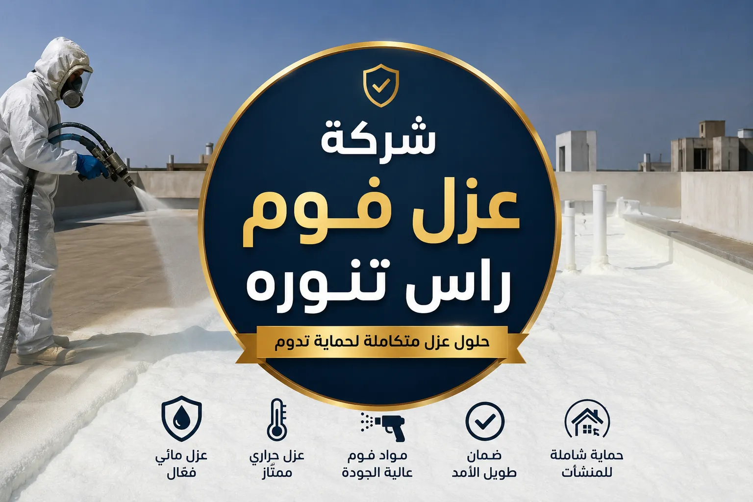 شركة عزل فوم راس تنوره