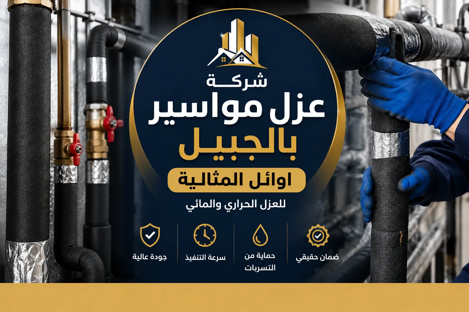 شركة عزل مواسير بالجبيل