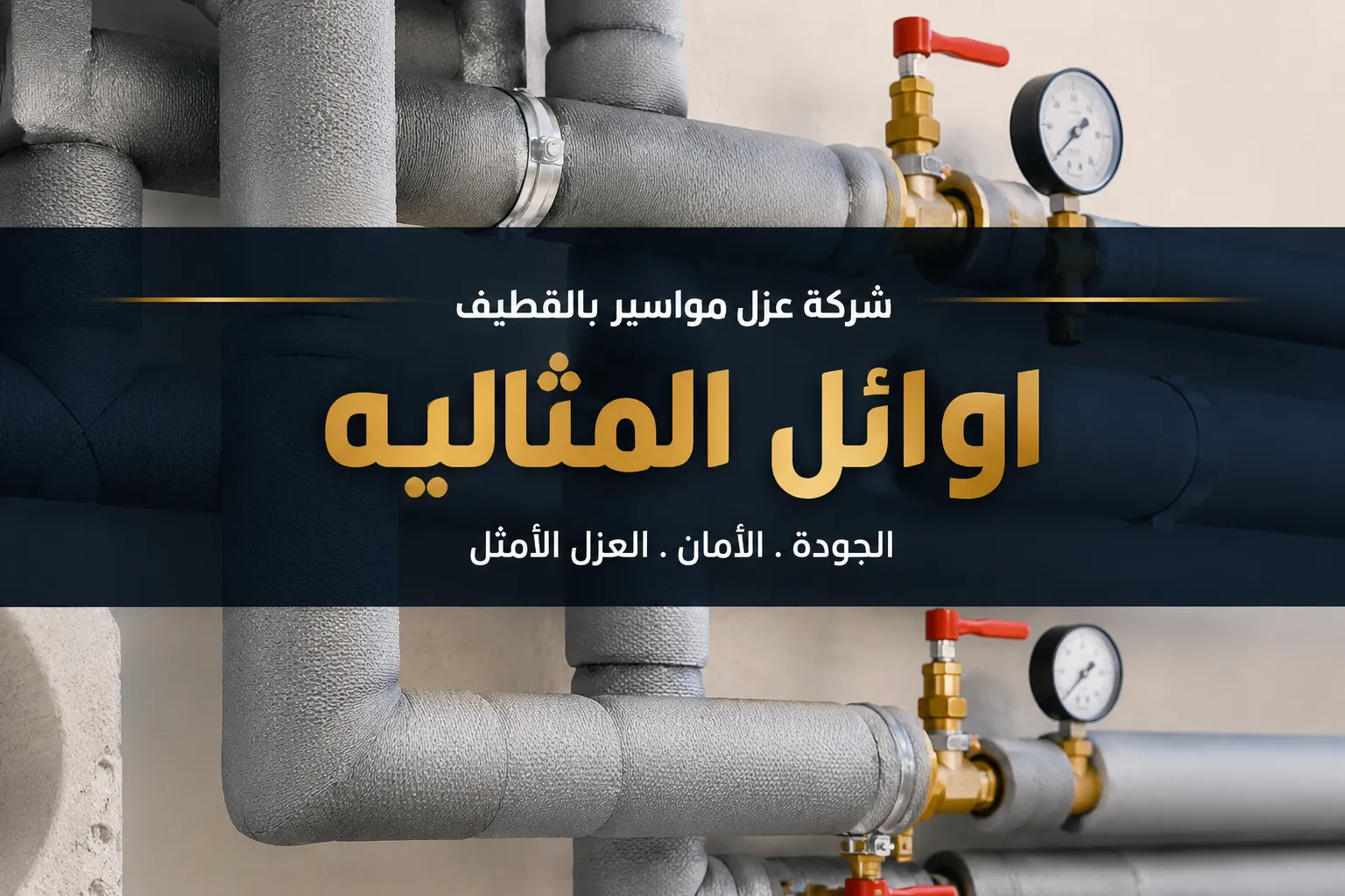 شركة عزل مواسير بالقطيف