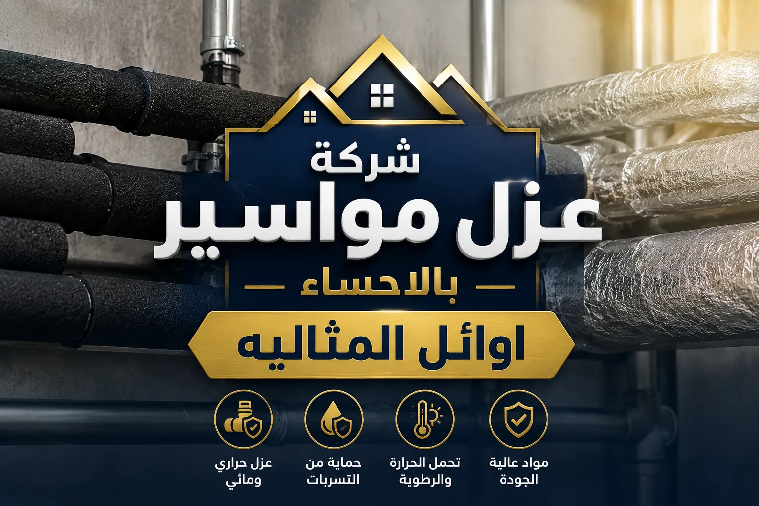 شركة عزل مواسير من الحرارة بالاحساء
