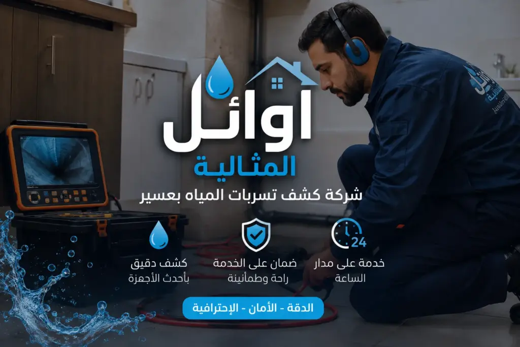 شركة كشف تسربات المياه بعسير تقنية بلا تكسير