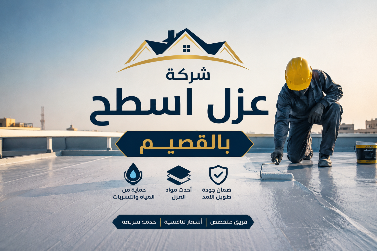 شركه عزل اسطح بالقصيم