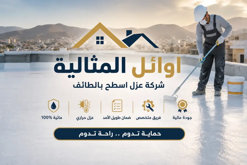 شركة عزل اسطح بالطائف | من افضل الشركات فى المملكة