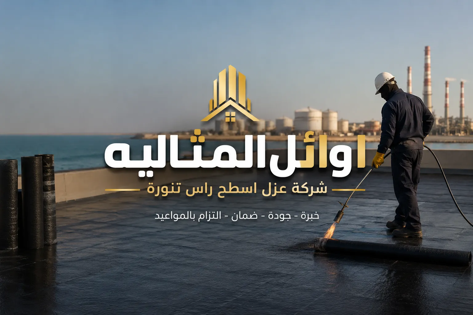 عزل اسطح راس تنورة